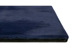 Kunstfell Teppich Dunkelblau kuschelig & flauschig 