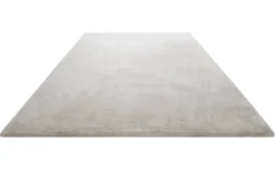 Kunstfell Teppich Hellgrau kuschelig & flauschig 