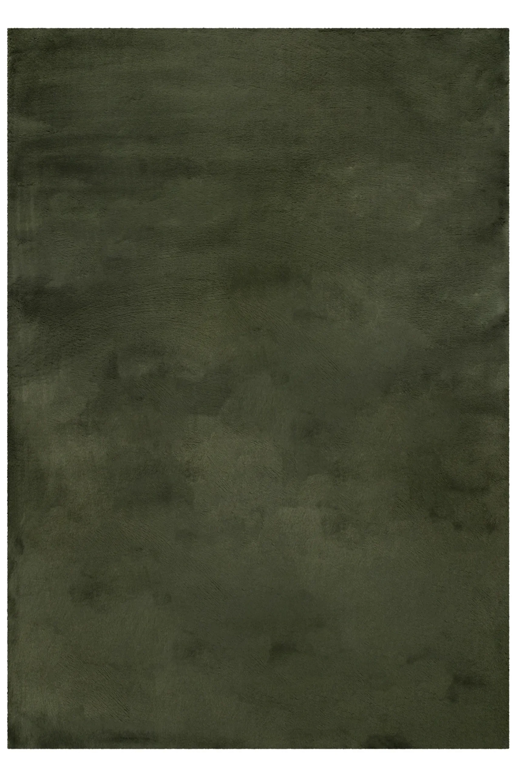 Kunstfell Teppich Olive flauschig und weich "Anna" WECONhome Basics