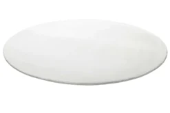 Kunstfell Teppich Rund Creme Weiß soft & weich "Villa Rosso" Homie Living