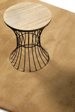 Kunstfell Teppich Sand flauschig und weich 