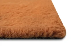 Kunstfell Teppich Terracotta flauschig und weich "Anna" WECONhome Basics