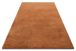 Kunstfell Teppich Terracotta flauschig und weich