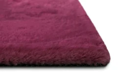 Kunstfell Teppich Violett flauschig und weich 