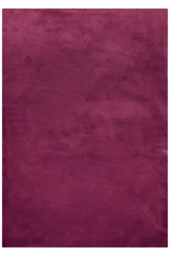 Kunstfell Teppich Violett flauschig und weich 