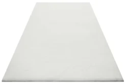 Kunstfell Teppich Weiß flauschig und weich "Anna" WECONhome Basics