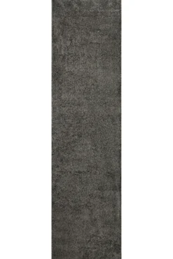 Kurzflorteppich Anthrazit