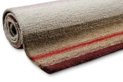 Kurzflorteppich Beige Multi