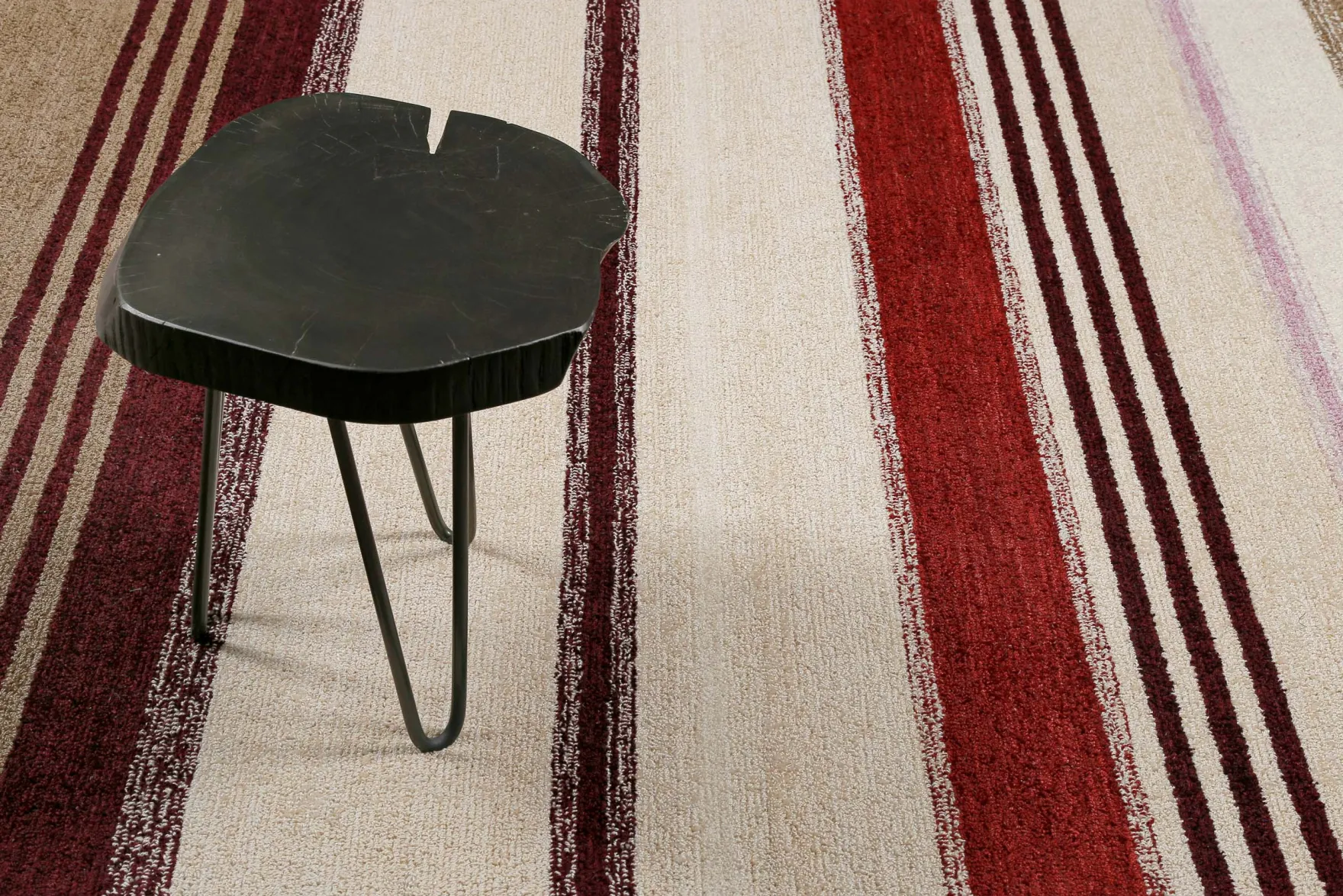 Kurzflorteppich Beige Multi "Petrol" WECONhome