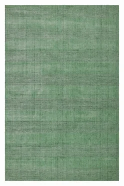 Kurzflor Teppich Blass Grün