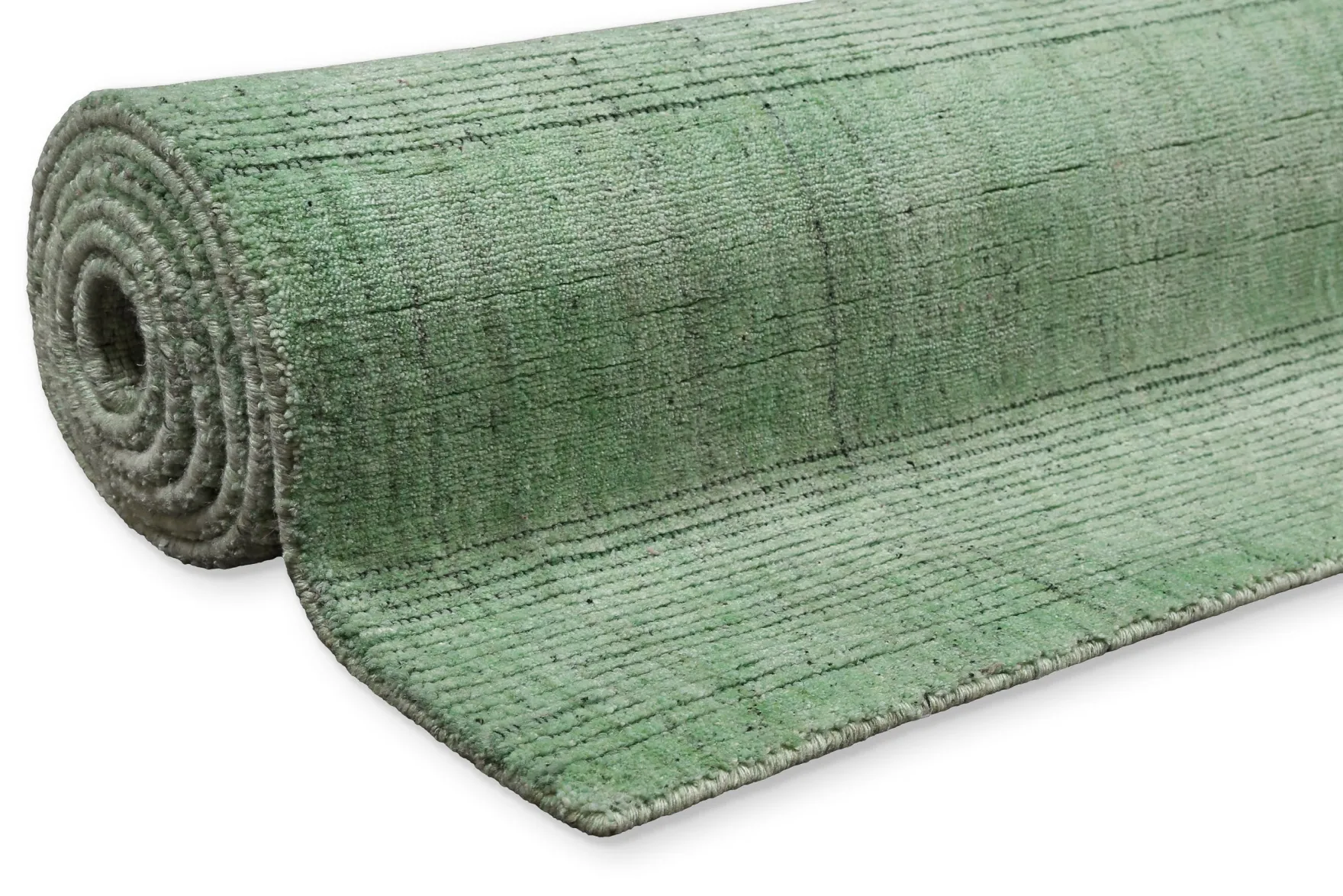 Kurzflor Teppich Blass Grün "Seattle" WECONhome