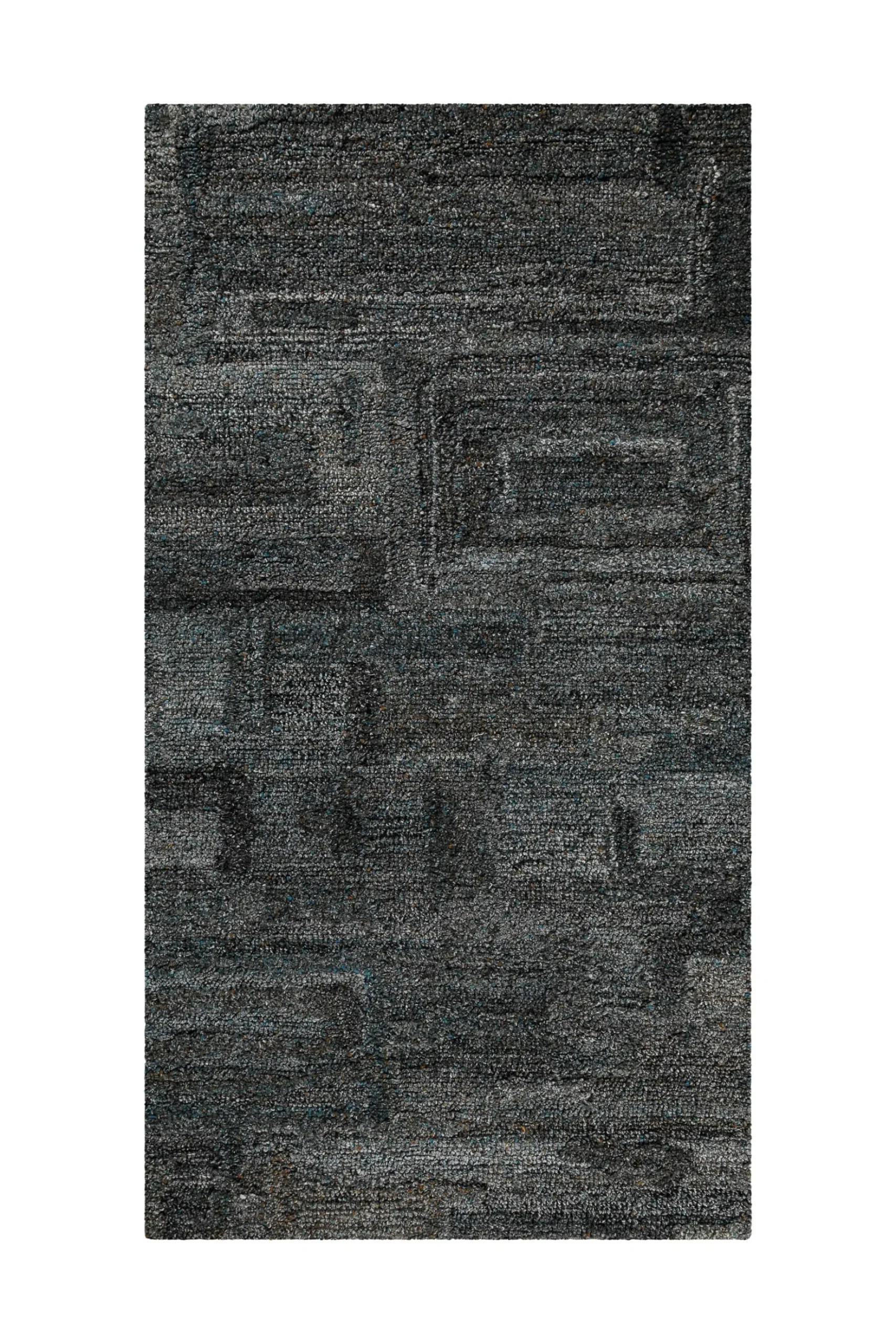 Kurzflor Teppich Blau Grau "Hamptons FORTYTWO" WECONhome
