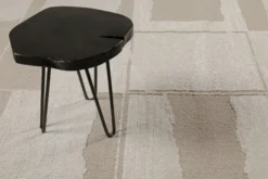 Kurzflor Teppich Creme Beige "Ingvar" WECONhome