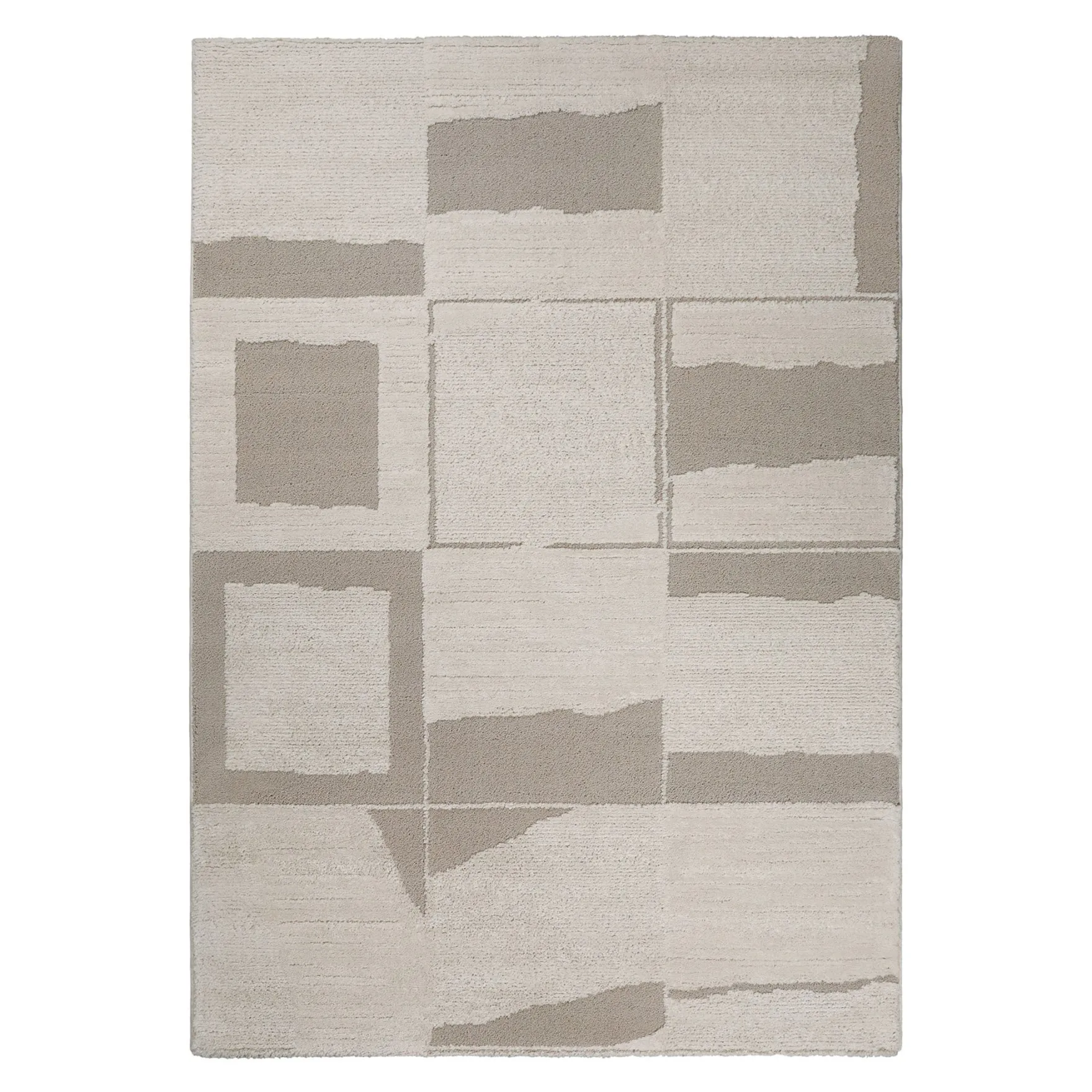 Kurzflor Teppich Creme Beige "Ingvar" WECONhome