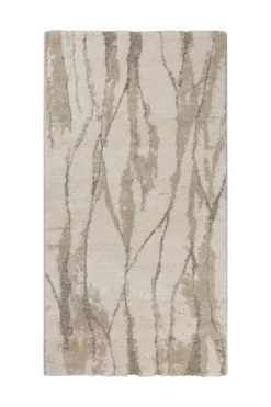 Kurzflor Teppich Creme Beige "Fynn" WECONhome