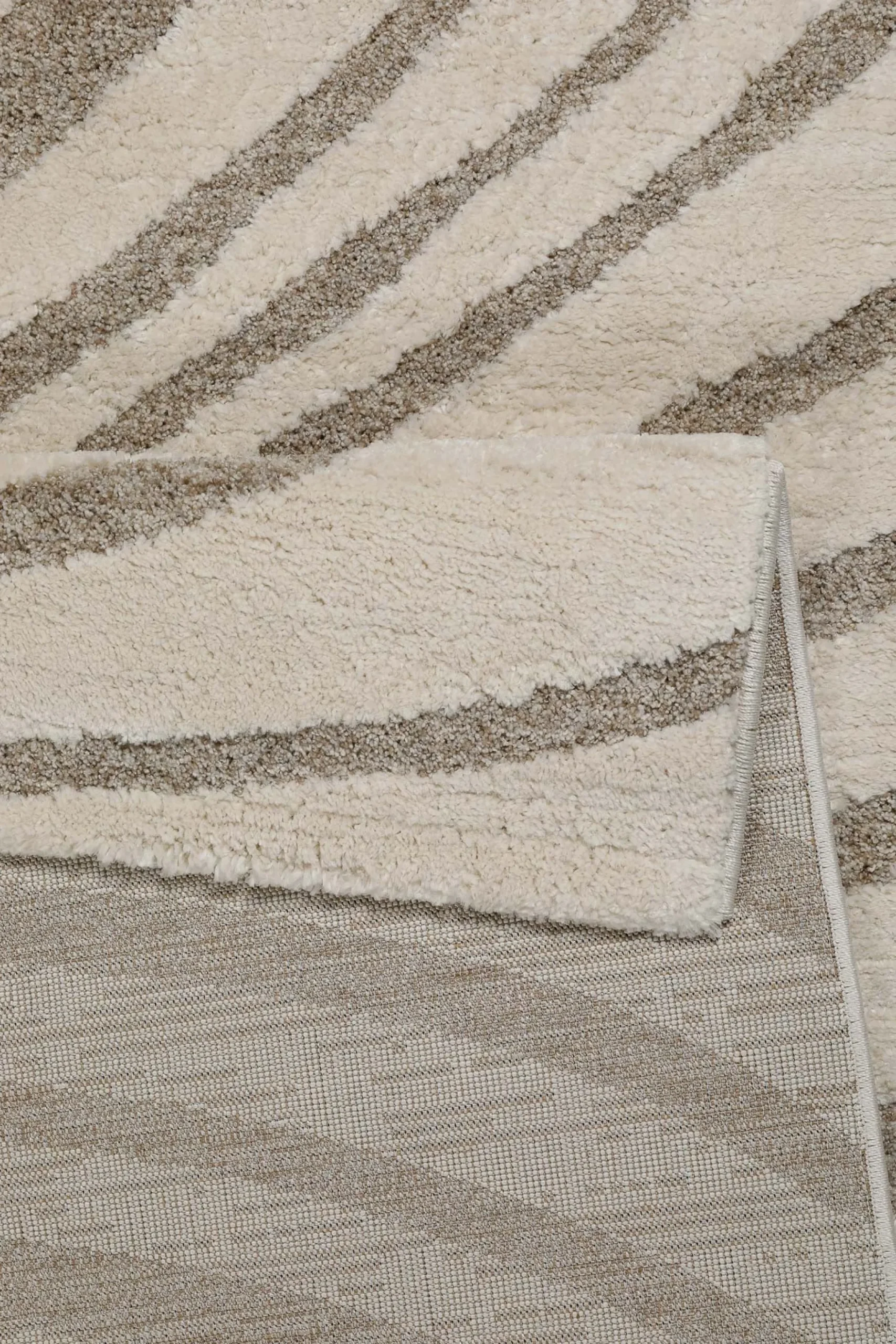 Kurzflor Teppich Creme Beige "Björn" WECONhome