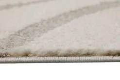 Kurzflor Teppich Creme Beige