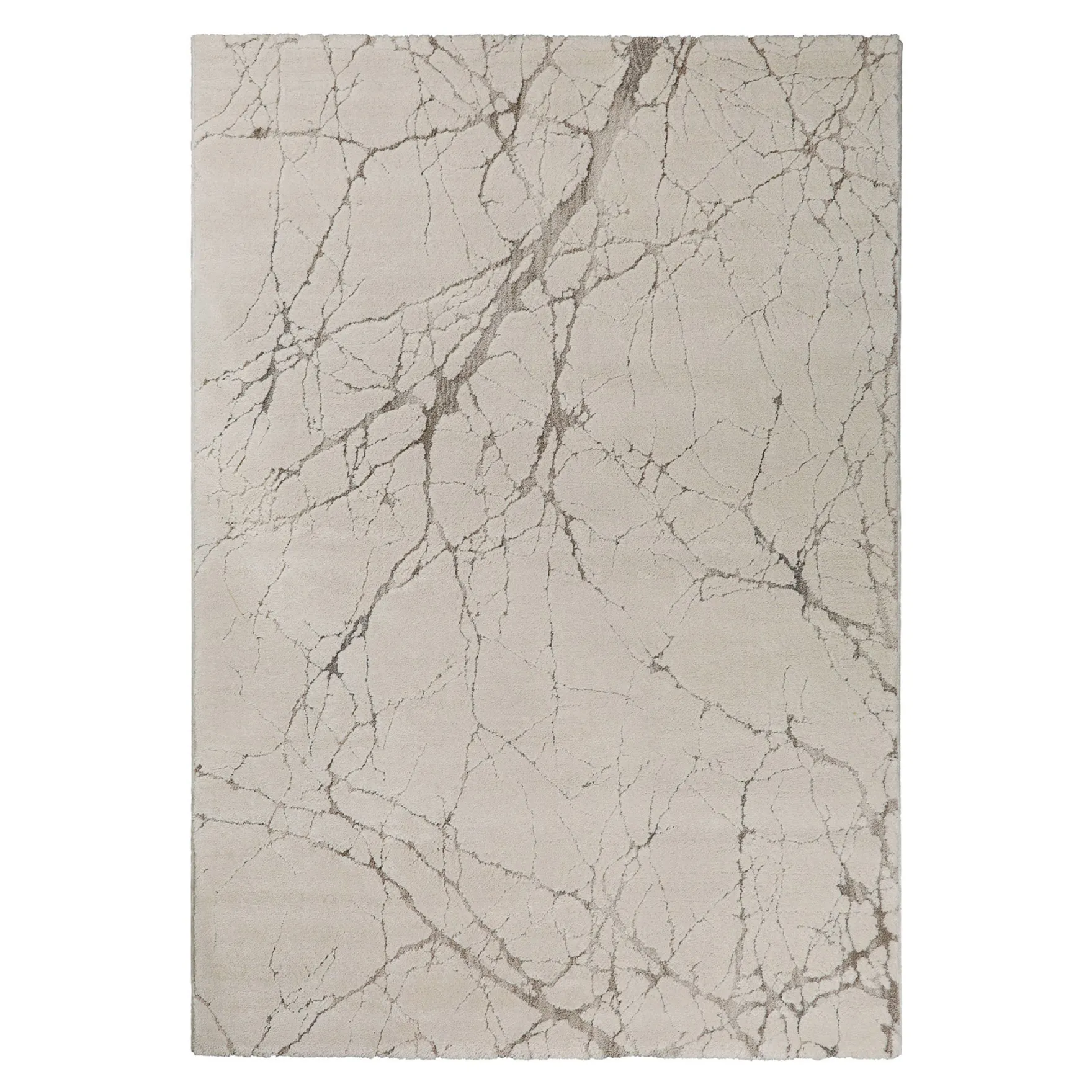 Kurzflor Teppich Creme Beige "Linus" WECONhome