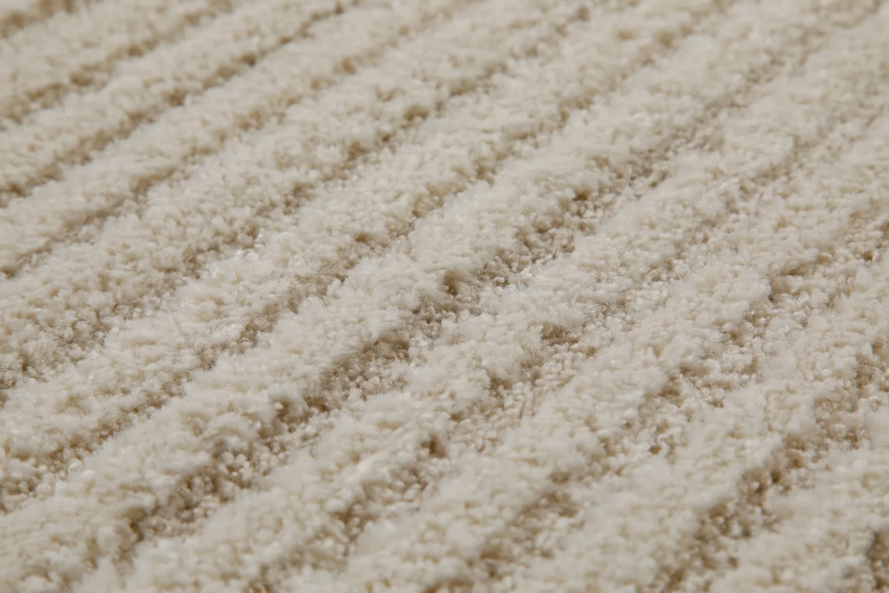Kurzflor Teppich Creme Beige "Sven" WECONhome
