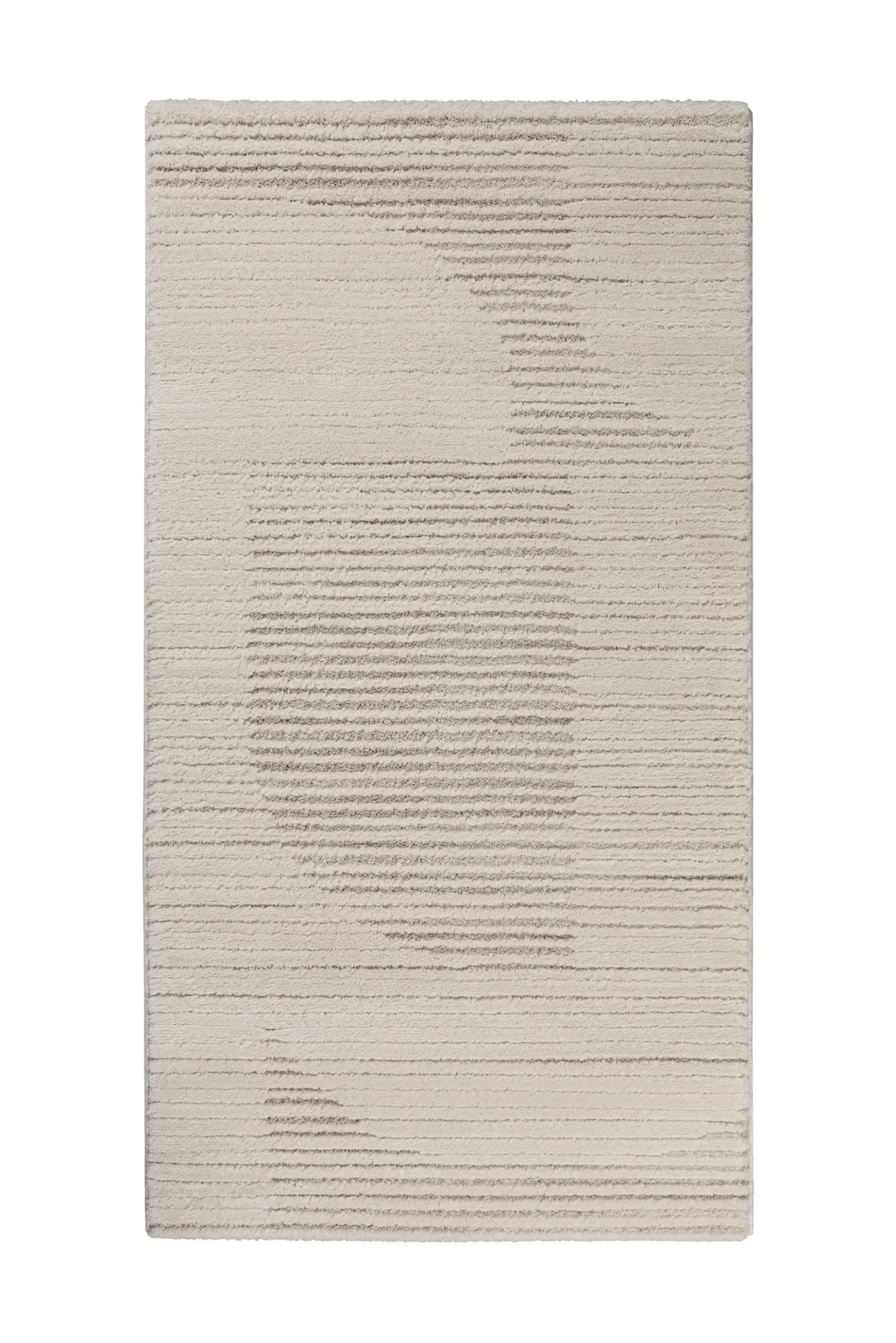 Kurzflor Teppich Creme Beige "Sven" WECONhome