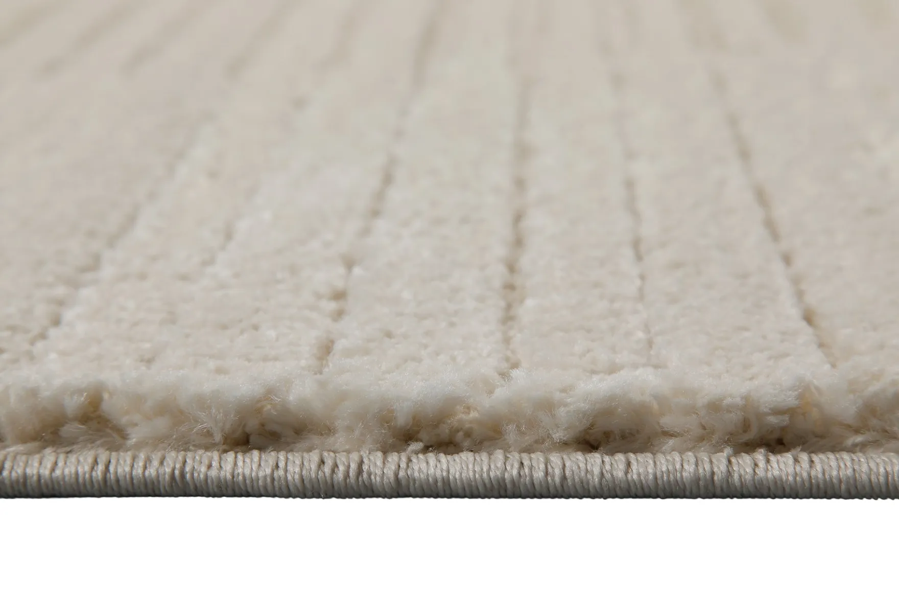 Kurzflor Teppich Creme Beige "Sven" WECONhome
