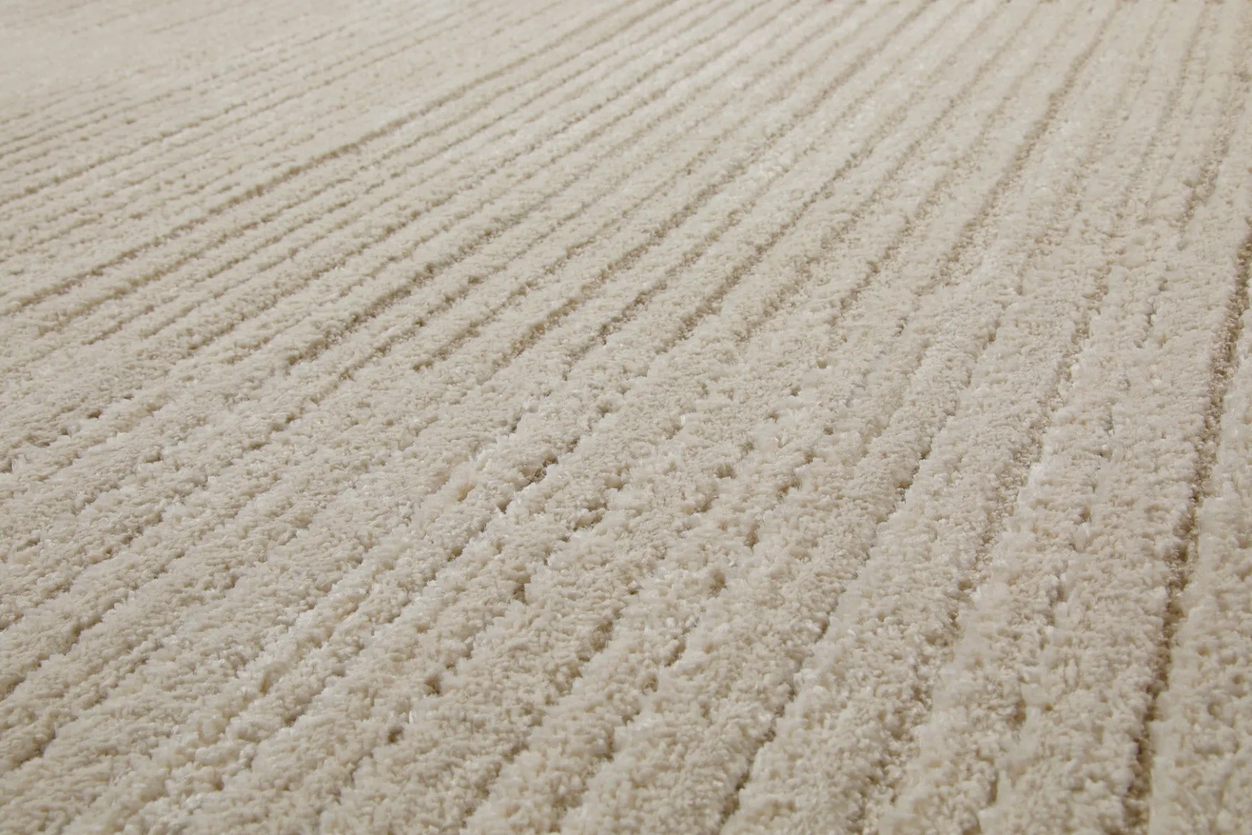 Kurzflor Teppich Creme Beige "Sven" WECONhome