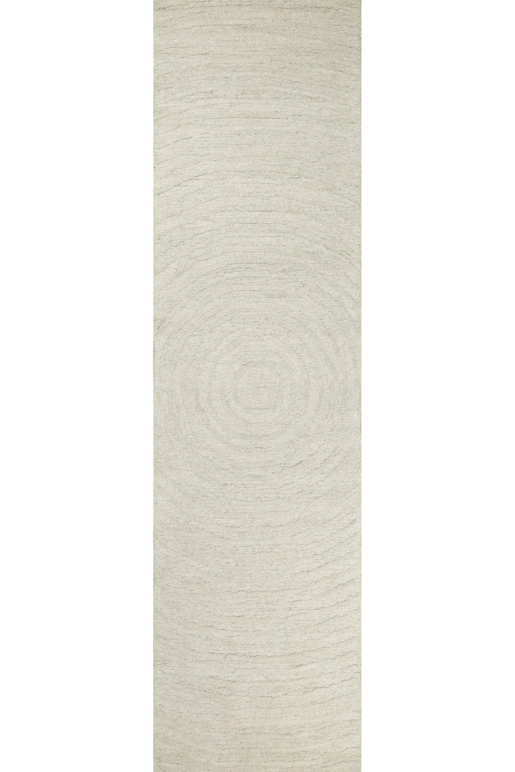 Kurzflor Teppich Creme Weiß aus Schurwolle "Hamptons NINETEEN" WECONhome