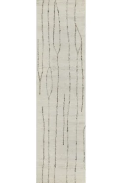 Kurzflor Teppich Creme Weiß