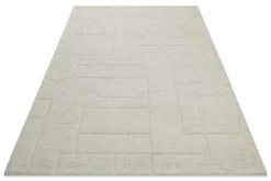 Kurzflor Teppich Creme Weiß "Hamptons TWENTYEIGHT" WECONhome