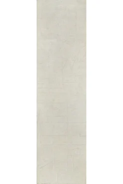 Kurzflor Teppich Creme Weiß 