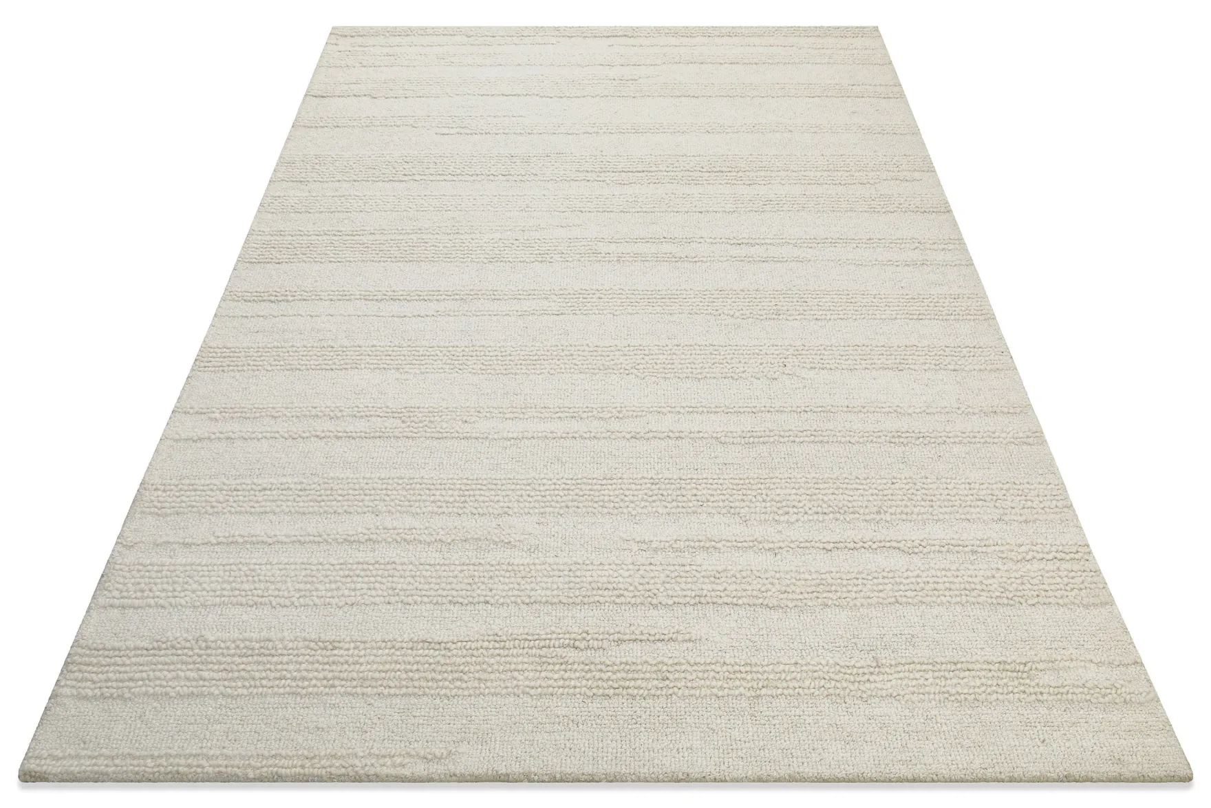 Kurzflor Teppich Creme Weiß "Hamptons TWENTYSEVEN" WECONhome