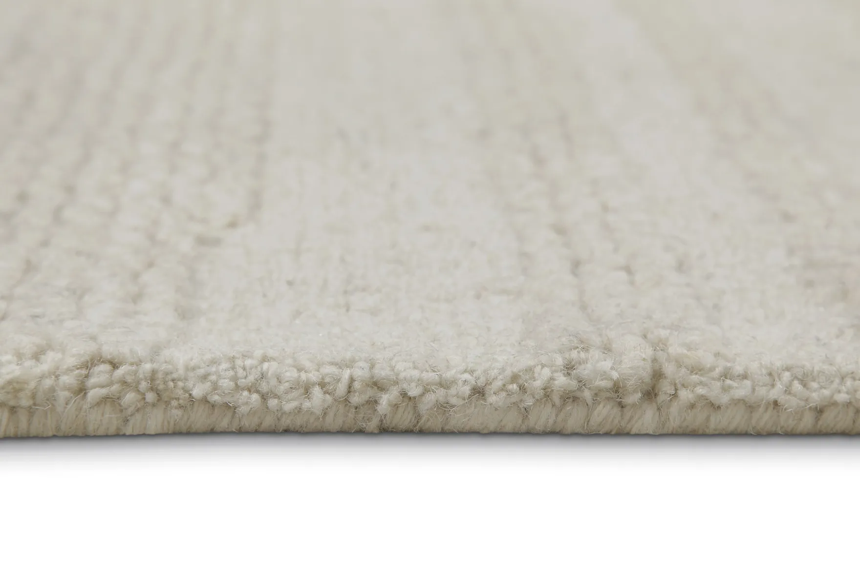 Kurzflor Teppich Creme Weiß "Hamptons TWENTYSEVEN" WECONhome