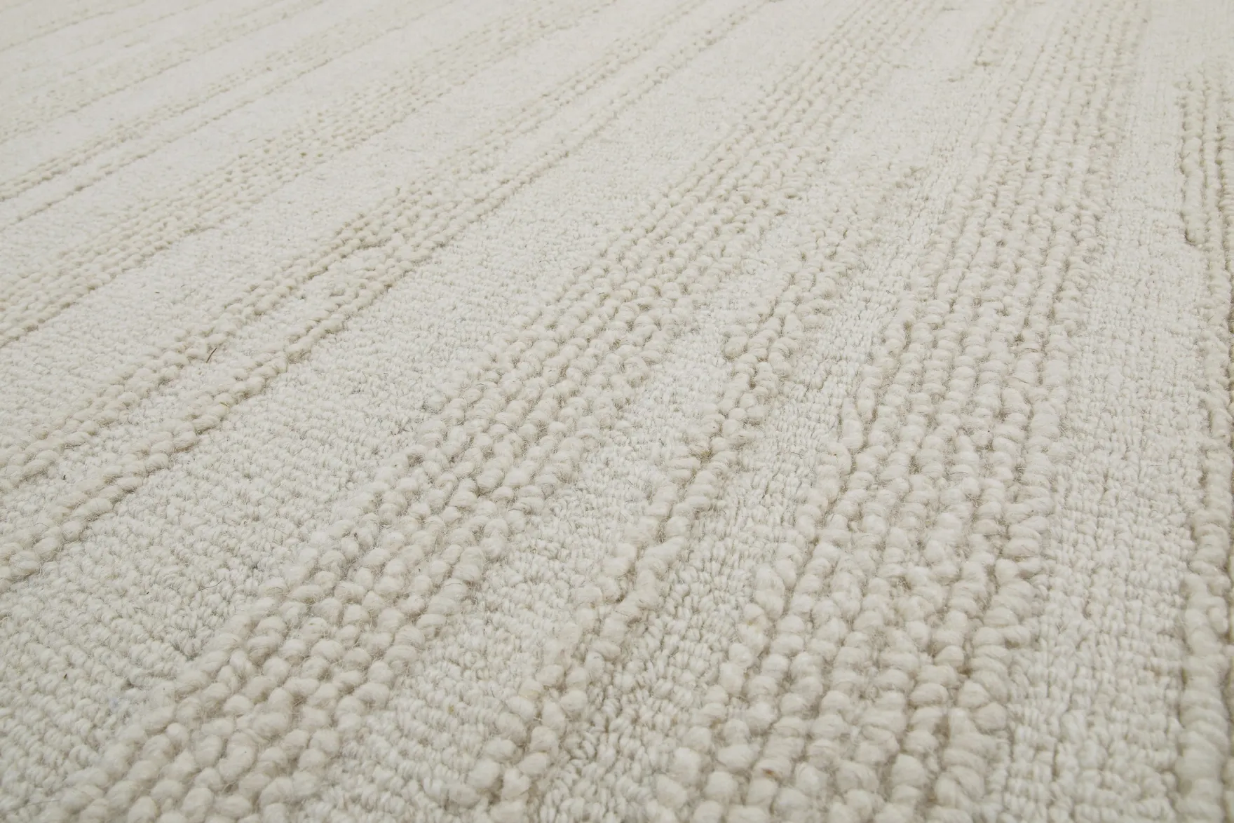 Kurzflor Teppich Creme Weiß "Hamptons TWENTYSEVEN" WECONhome