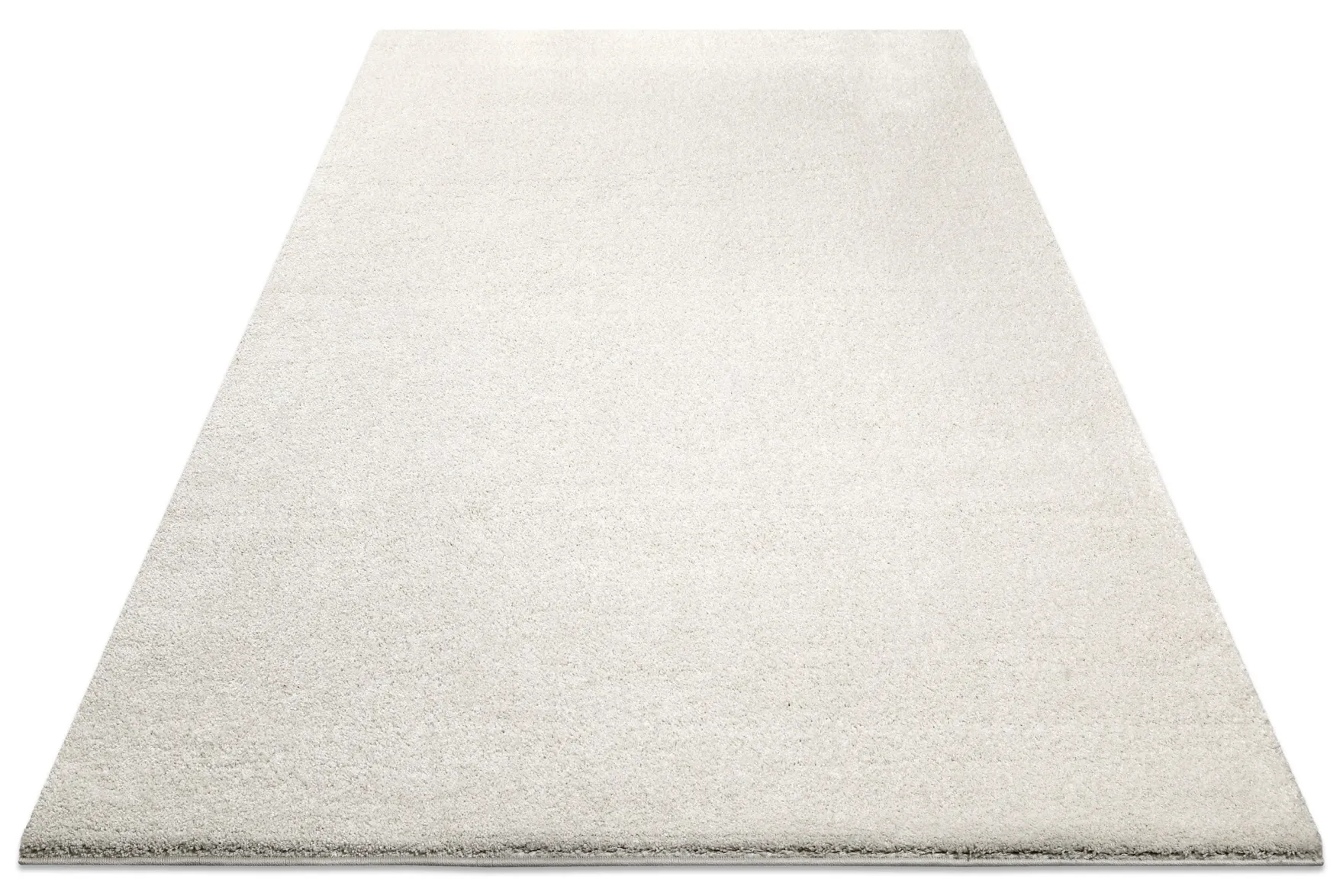 Kurzflorteppich Creme Weiß "Wogh" WECONhome