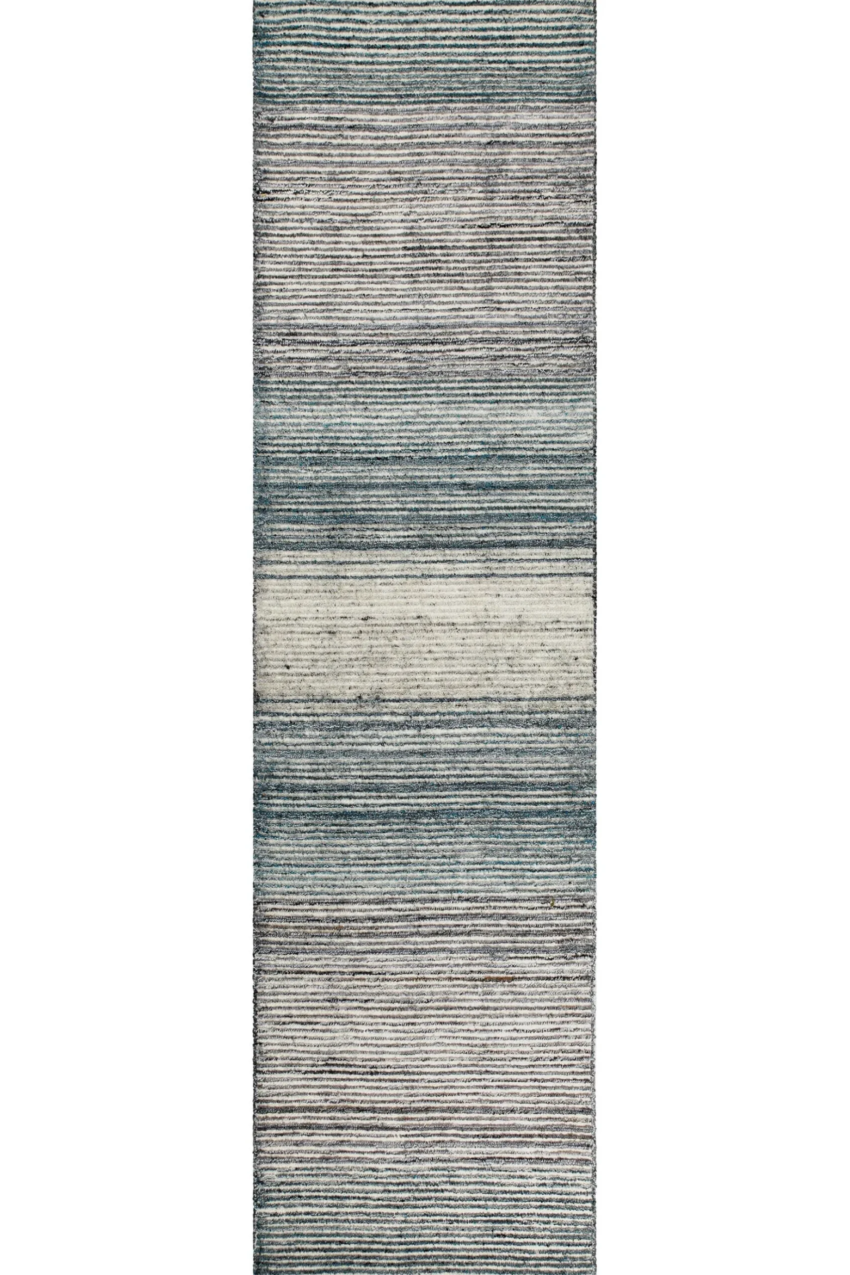 Kurzflor Teppich Grau Blau meliert "Hamptons TWENTYFOUR" WECONhome