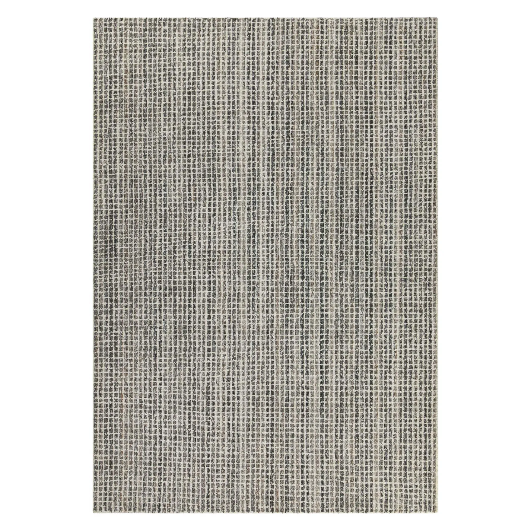 Kurzflor Teppich Grau Braun meliert "Hamptons FOURTEEN" WECONhome