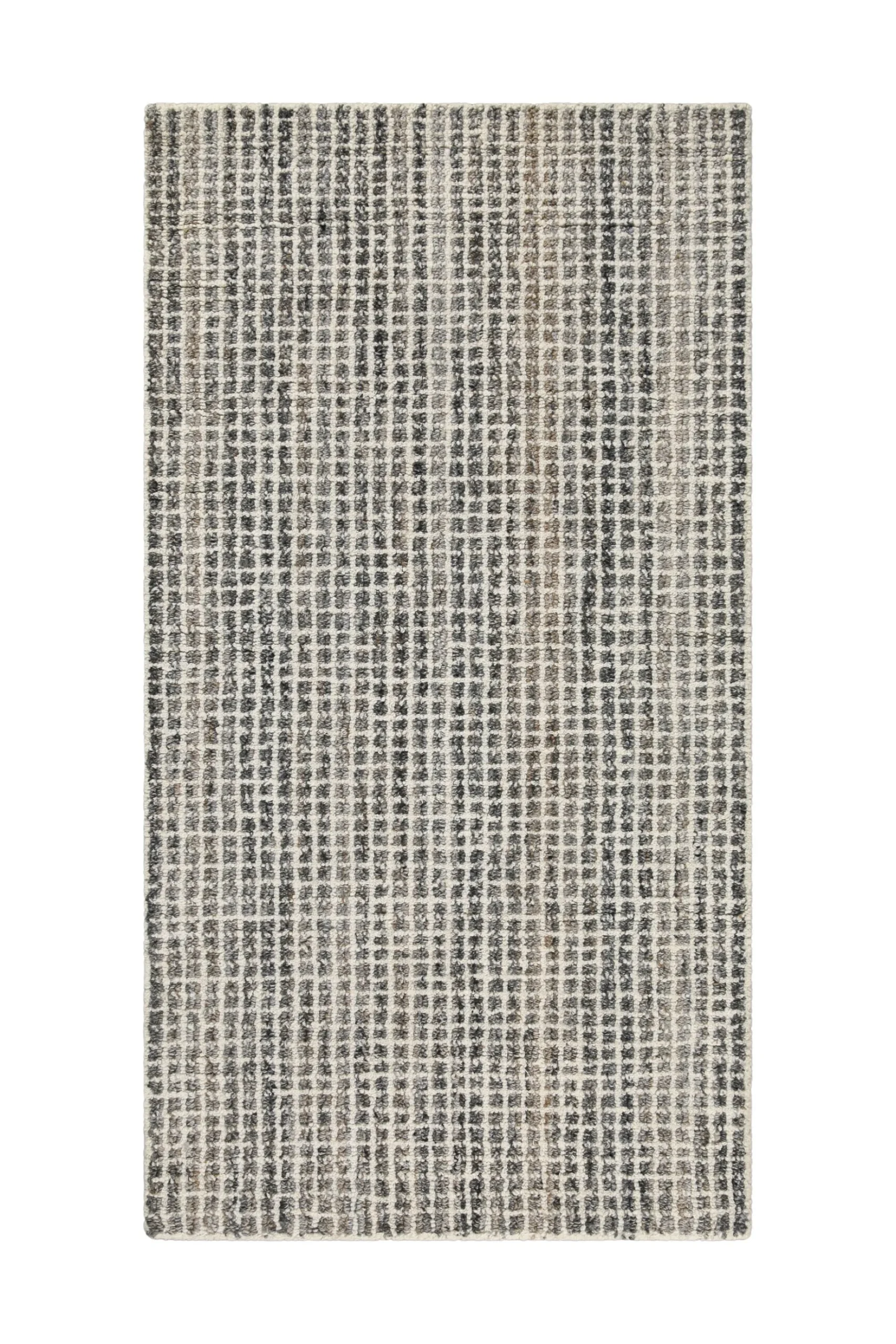 Kurzflor Teppich Grau Braun meliert "Hamptons FOURTEEN" WECONhome