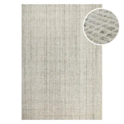 Kurzflor Teppich Greige meliert "Hamptons FOURTEEN" WECONhome