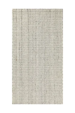 Kurzflor Teppich Greige meliert