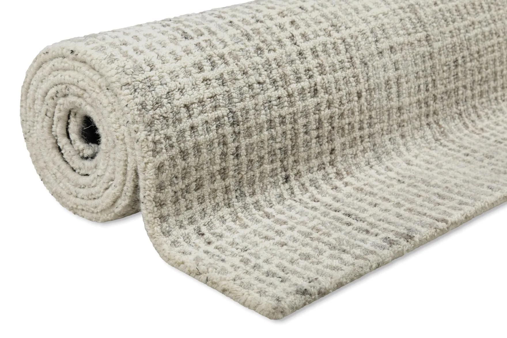 Kurzflor Teppich Greige meliert "Hamptons FOURTEEN" WECONhome