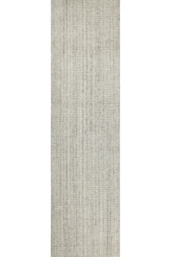 Kurzflor Teppich Greige meliert