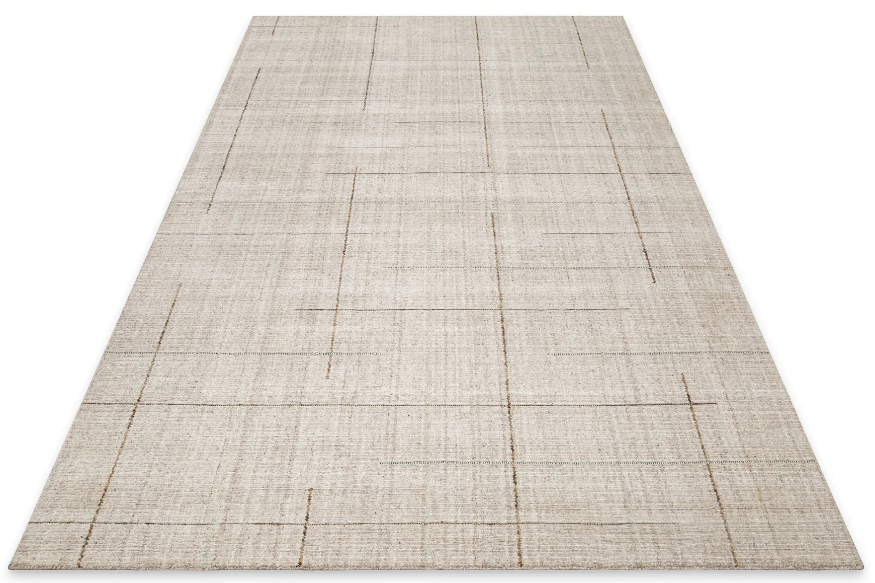 Kurzflor Teppich Greige "Milly" WECONhome