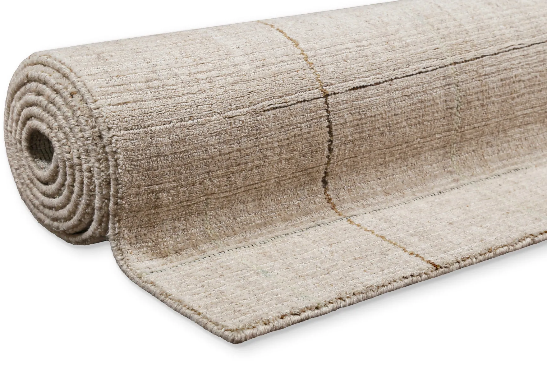 Kurzflor Teppich Greige "Milly" WECONhome
