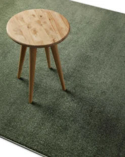 Kurzflorteppich Laub Grün "Freja" WECONhome Basics