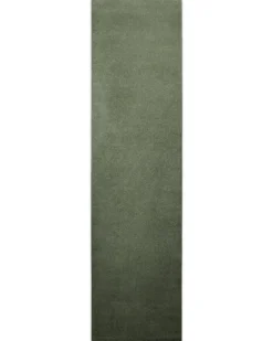 Kurzflorteppich Laub Grün 