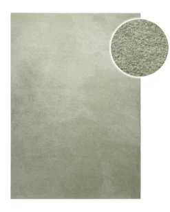 Kurzflorteppich Licht Grün 