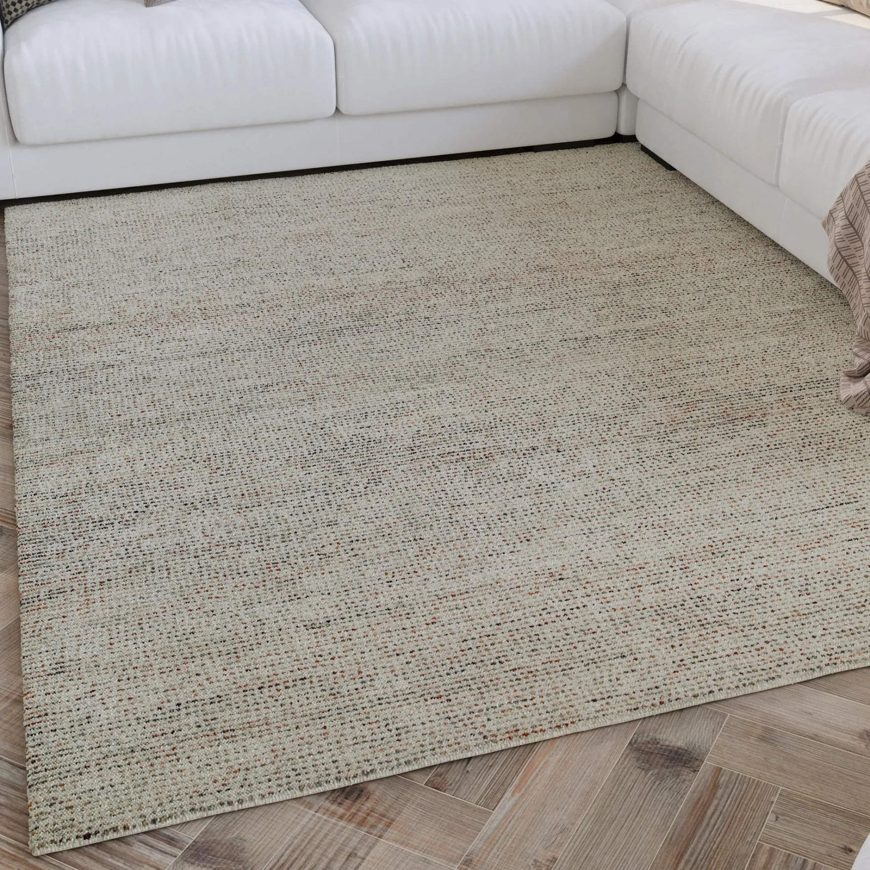 Kurzflor Teppich Multi Pastell "Hamptons THIRTYTWO" WECONhome