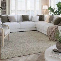 Kurzflor Teppich Multi Pastell