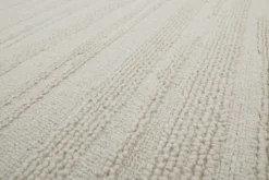 Kurzflor Teppich Rund Creme Weiß "Hamptons TWENTYSEVEN" WECONhome