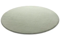 Kurzflorteppich Rund Licht Grün "Freja" WECONhome Basics
